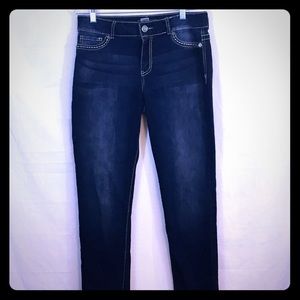 Distressed High Rise Leggings by Maurice’s